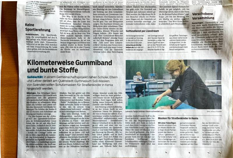 Zeitungsartikel